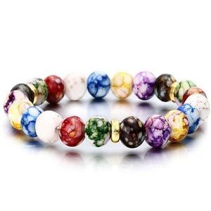 NWT Beaded Marble Beaded Bracelet